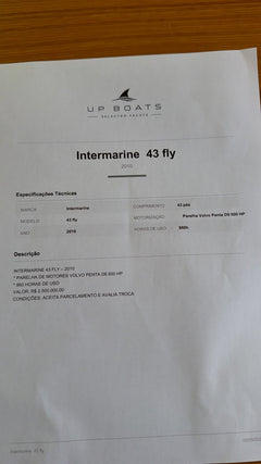 Intermarine Azimut 43 fly