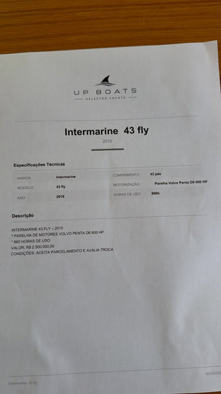 Intermarine Azimut 43 fly